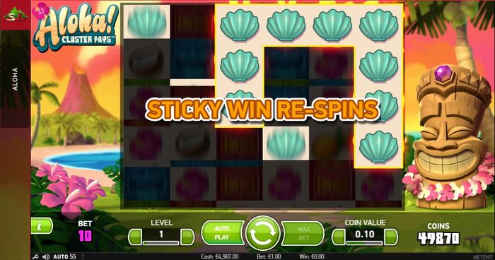Sticky Win Re-Spins