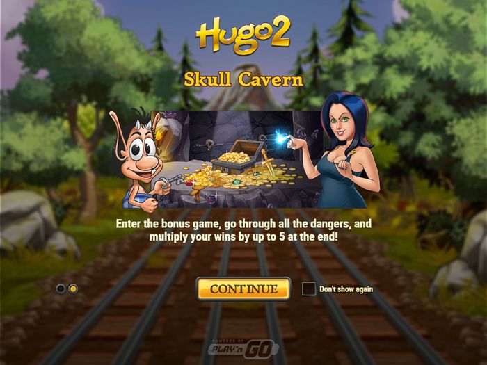 Bonus Game in Hugo 2 Play'n Go