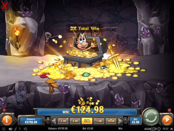 Hugo 2: Treasure Chest in the Bonus Game