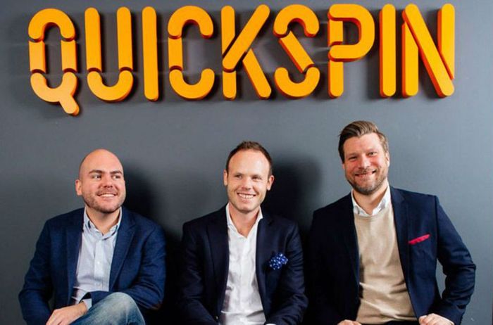 Quickspin: Daniel Lindberg, Mats Westerlund, Joachim Timmermans.